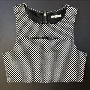 Vans Zipper Back Crop Top